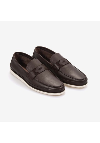 Andrea Giovanni Andrea Gıovannı Erkek Loafer 129d Kahverengi