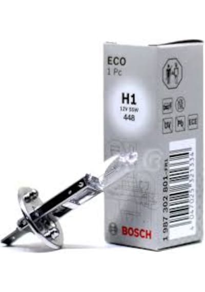 Bosch 12 Volt 55 Watt H1 Ampul - 10 Adet