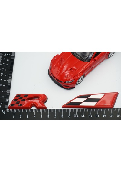 Seat R Cupra Leon İbiza Altea Bagaj Krom Metal 3M 3D Yazı Logo Se