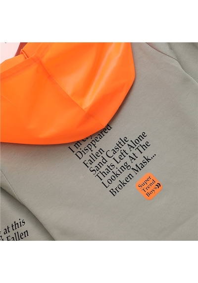 Wanex Erkek Çocuk Kapüşonlu Mevsimlik Sweatshirt - 15767 Haki