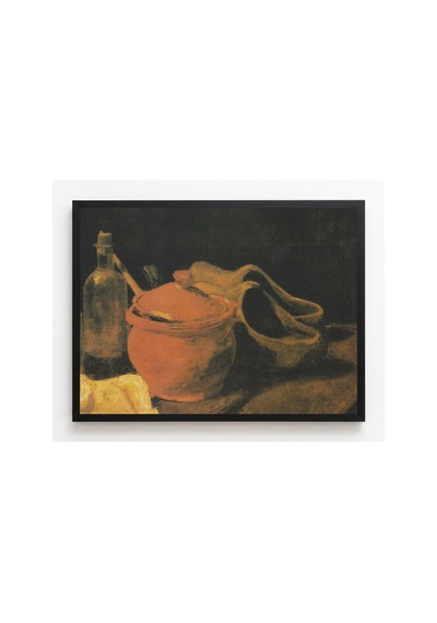 Van Gogh Van Gogh Takunyalı Natürmort Çerçevesiz Poster 21x30 Cm A4 Tablo Van Gogh Post Empresyonizm