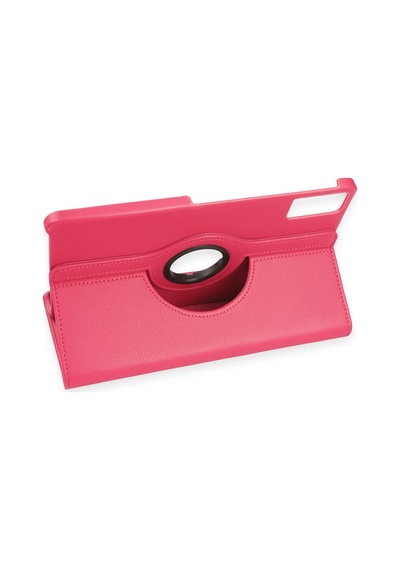 Pad 10 12.1 Kılıf 360 Tablet Deri Kılıf - Pembe Diğer