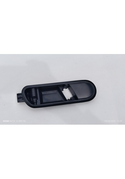 Seat İbiza Sağ Arka Kapı İç Açma Kolu Çerçevesi 2002-2008 Siyah / Abs Plastik / Parça Kodu: 6l4839114