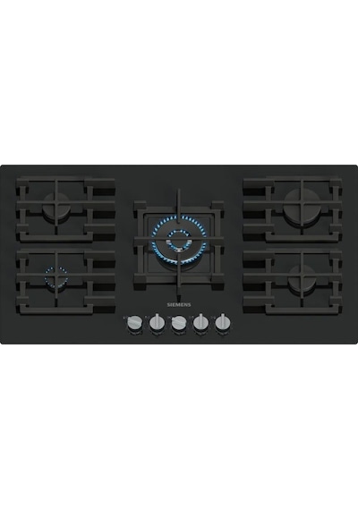 Siemens EP9A6QI40 Ankastre Gazlı Sert Cam Ocak