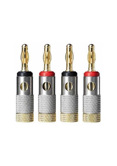 Audio Technica At6303a Banana Plug Güçlü Kablolar İçin Stabil Ve Yüksek Kaliteli Bağlantı