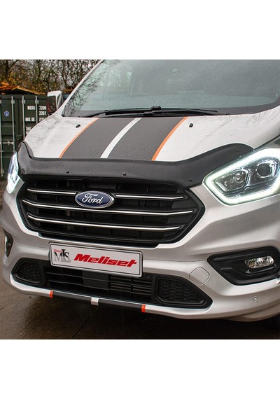 Ford Custom Ön Kaput Rüzgarlığı 2018-2024 Arasına Uyumludur + Kaput Koruyucu