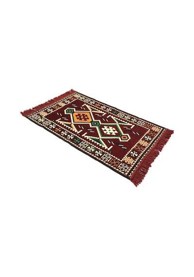 Shark Anadolu Kilim Bordo Renkli