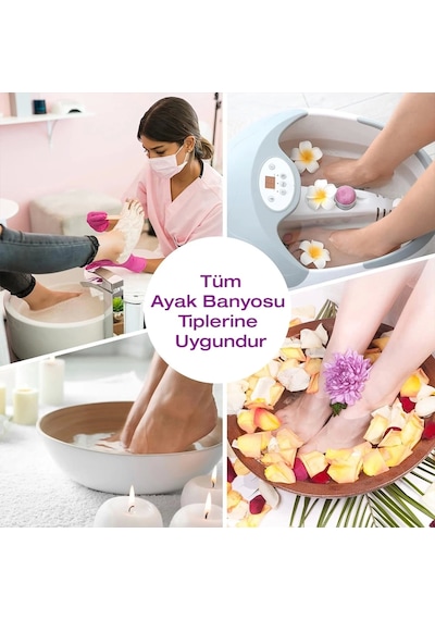 Mivelacure Pedikür Ayak Banyosu Galoşu 50'li