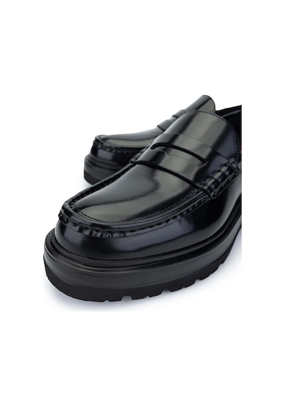 Callaghan Erkek Hakiki Deri Siyah Loafer Ayakkabı 618 52310 Erk Ayk Sk24-25 Negro Siyah
