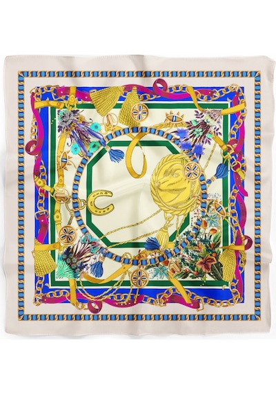 Lucky Charm Desen Bandana/fular Çok Renkli