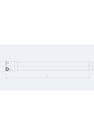 Fett Spwn09 - S02 D25 D25 L150h Vorgen Parmak Freze Takımı