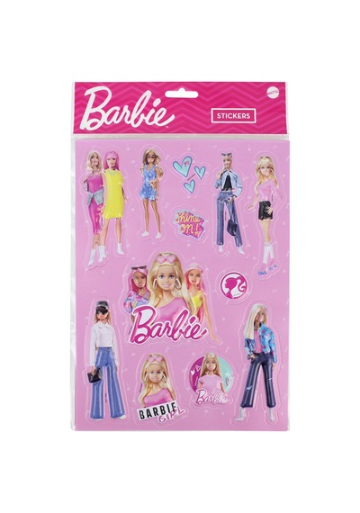 Barbie B-4673 3d Sticker 3 Adet