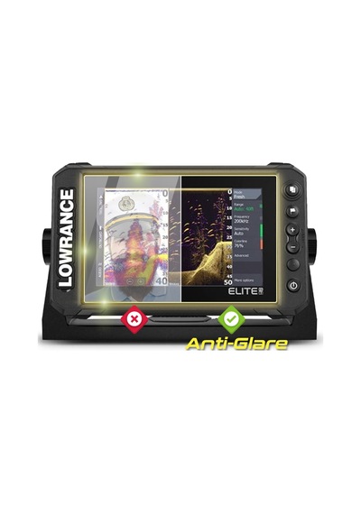 Lowrance Elite Fs 7 Fishfinder - Ipg Anti-glare Yansıma Önleyici Mat Ekran Koruyucu