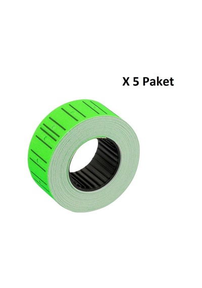 Bigpoint Fiyat Etiketi 10'lu Yeşil X 5 Paket