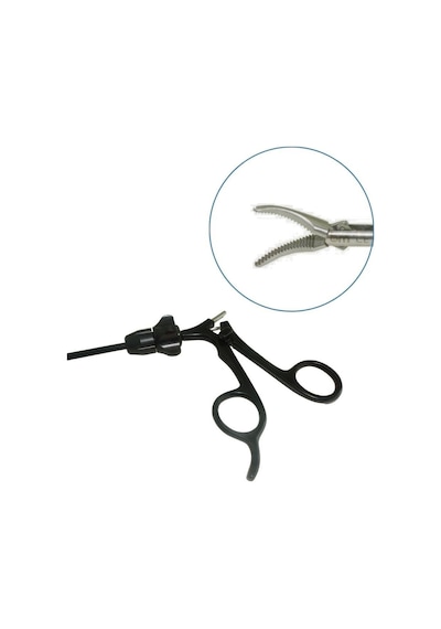 Barışhan Medikal Laparoskopik Reusable Maryland Ayırma Pensi 5 x 330 MM 20 MM Çene Siyah