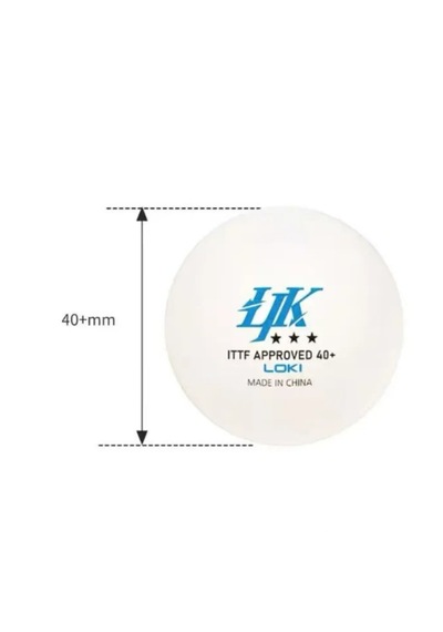 Loki Ljk İttf Onaylı 3 Yıldızlı Maç Topu