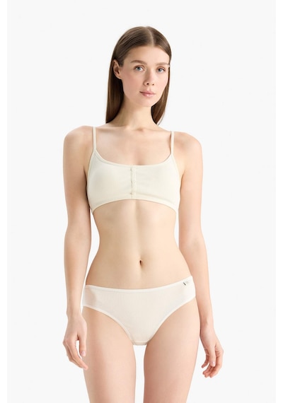 DeFacto Ribana 3'lü Askılı Brief Külot-Fall in Love D6404AX25SPGR93
