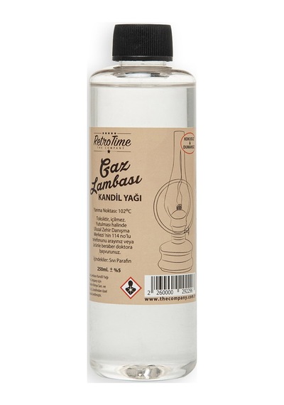 Time Gaz Lambası/kandil Yağı - 250 Ml/asorti