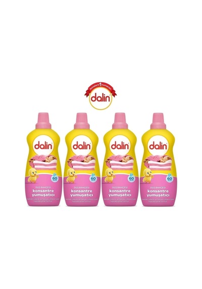 Çamaşır Yumuşatıcı Konsantre 1.2lt Düş Bahçesi 4 Lü Set Diğer
