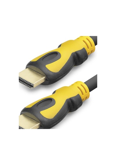 Hdmi Kablo 14+1 Od 7.0 Mm 12.9 M - Siyah Sarı Xy6005 Evimdeyokyok
