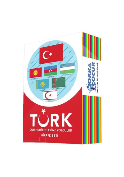 Orka 3. 4. ve 5. Sınıf Türk Cumhuriyetlerine Yolculuk Hikaye Seti