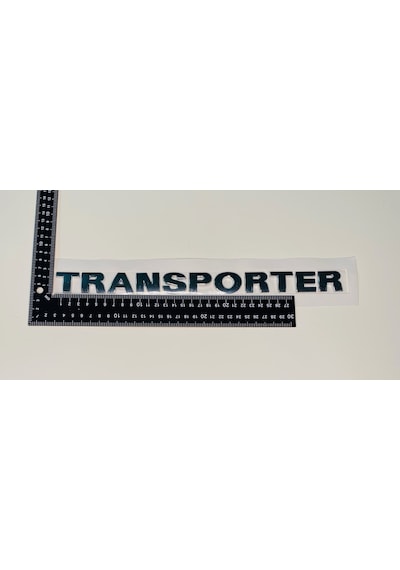 Vw Transporter T5 2004 - 2010 Tdi Tek Kırmızı Arka Bagaj Yazısı