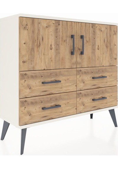 Arges Şifonyer 2 Raflı 4 Çekmeceli 2 Kapaklı 88x30x80 Aytaşı-çam Çam Arges Şifonyer 2 Raflı 4 Çekmeceli 2 Kapaklı 88x30x80 Aytaşı-çam Çam
