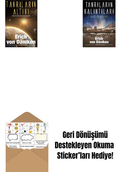 Tanrıların Altını + Tanrıların Kalıntıları + Okuma Sticker'ları