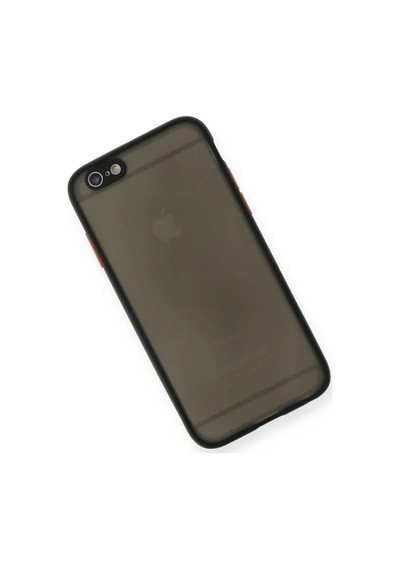 Apple İphone 6 Kılıf Montreal Silikon Kapak - Siyah