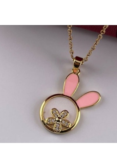 Beren Stainless Steel Kız Çocuk Çelik Kolye Gold