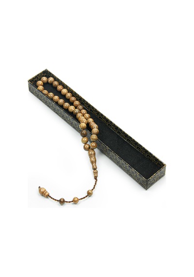 Kördiken Ağacı Küre Kesim Tesbih - 33' Lü - 10 Mm