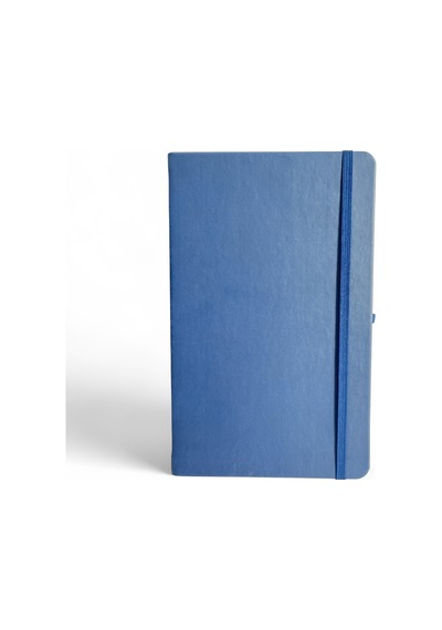 Tarihsiz Ajanda 13x21 Mavi Çizgili Defter İvory Kağıt Mavi