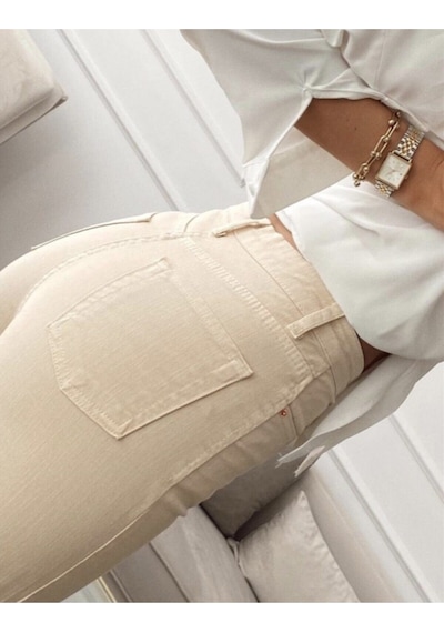Lavajeans Kadın Bej Nude Lavajeans Jean P&b Nude Ten Rengi