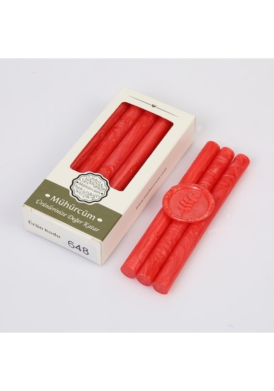 Mühür Mumu Çubuk 11mmx120mm 10 lu Paket Model:648 SEDEF NARÇİÇEĞİ