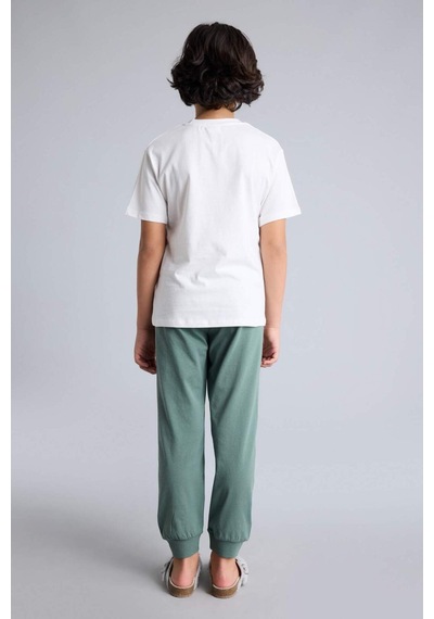 Defacto %100 Pamuklu 2'li Pijama Takımı Erkek Çocuk H3538A826SM