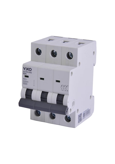 Viko 4vtb-3b25 Otomatik Sigorta 4,5ka B Tipi 3 Kutup 25a 10