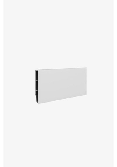 Vilo Sempla 701 Beyaz Pvc Süpürgelik 240cm Kolay Montaj - Suya Ve Çizilmeye Dayanıklı