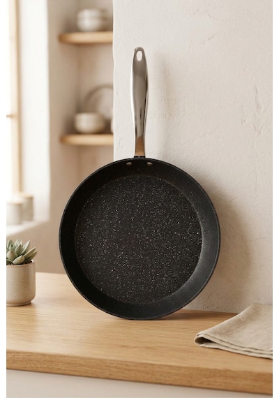 Bernardo Chef Line Granit Tava Siyah 28cm