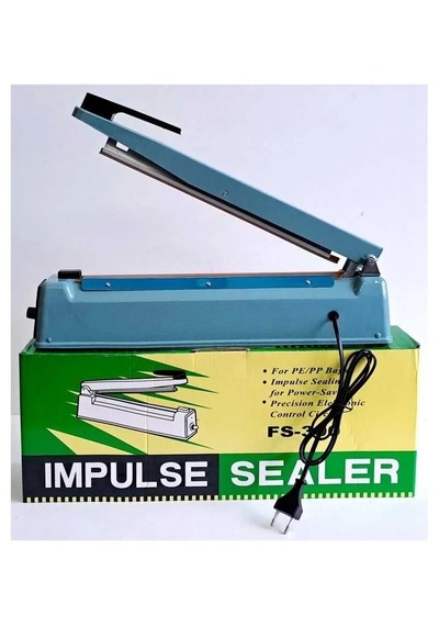 30cm Metal Gövde Poşet Ağzı Yapıştırma Kapatma Makinası Fs-300 5691