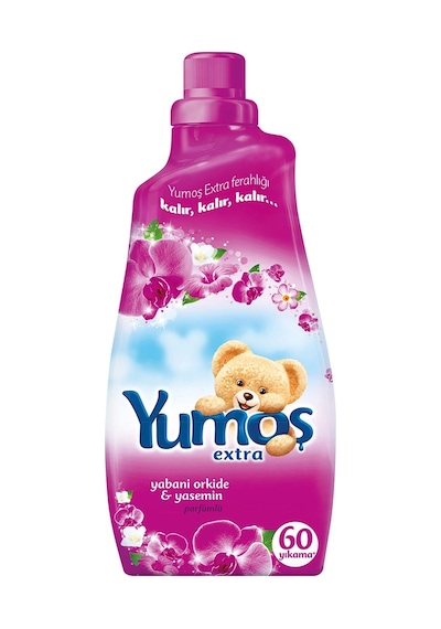 Yumoş Extra Konstantre Yumuşatıcı 1440 Ml Hanımeli Ve Yabani Orkide 2 Li 2'li Set