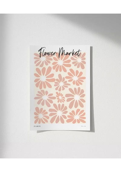 Çerçevesiz Poster Paris Flower Market
