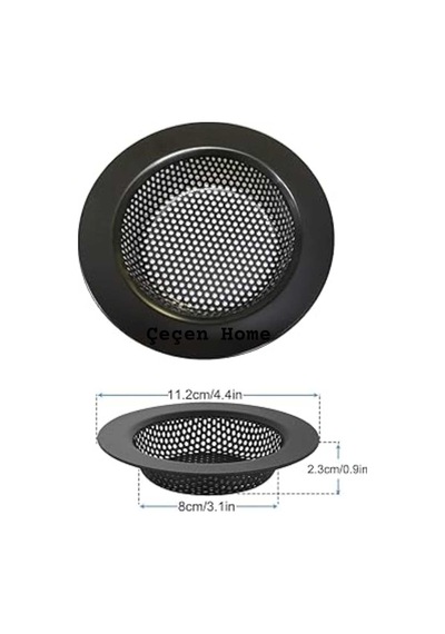1 Adet Seyyar Lavabo Süzgeci Paslanmaz Çelik Mutfak Lavabo Evye Süzgeci , Gider Süzgeci 11 Cm Pa Diğer