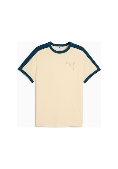 Puma T7 Ringer Tee Erkek Krem Tişört 636726-88