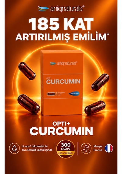 Aniqnaturals Opti Curcumin 300 Licaps- atçı Firmadan