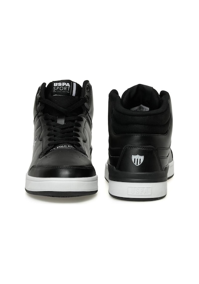 U.s. Polo Assn. Orıon Siyah Erkek High Sneaker Siyah Beyaz