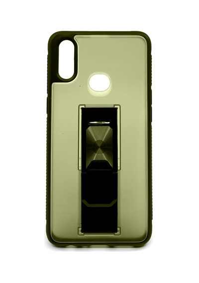 Nettech Samsung Galaxy A10s Uyumlu Microcase Mıknatıs Yüzüklü Arka Koruma Kılıf - Turkuaz Turkuaz