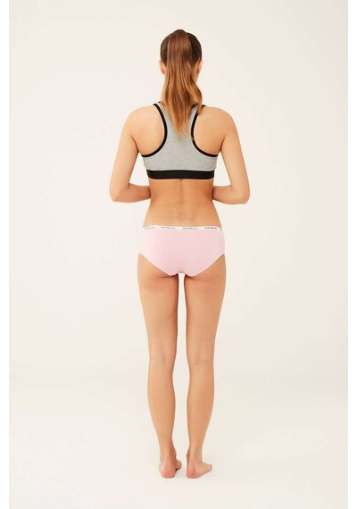U.S. Polo Assn. Kadın Mint - Sarı - Pembe 3 Lü Şort 66273 Sarı