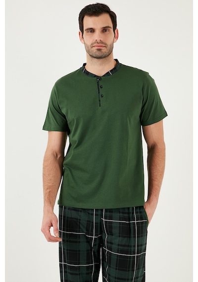 Buratti Erkek Pijama Takımı 60961007 Yeşil