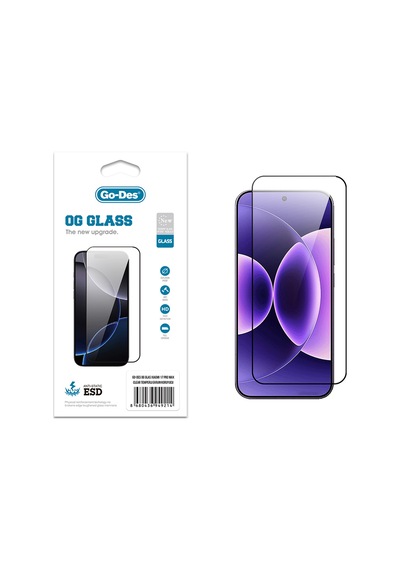Xiaomi 17 Pro Max Uyumlu Go Des Og Glass Antistatik Temperli Cam Ekran Koruyucu Şeffaf