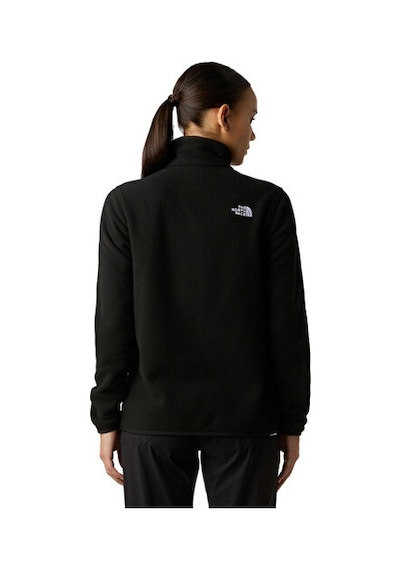The North Face W Glacier Fleece 1/4 Zip Jacket Kadın Outdoor Çeyrek Fermuarlı Polar Üst Nf0a8d2jjk31 Siyah Siyah